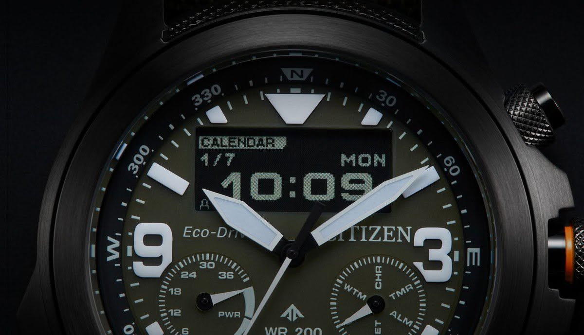 Citizen 

PROMASTER LAND

Series Solar Powered Eco-Drive

متوفر وكالة ضمان سنة 

قطر 43

سولر 

وضع توفير الطاقة 3 سنوات 

زجاج مقاوم للخدوش والصدمات 

مقاوم للماء 200 متر 

كرونوغراف 

تقويم دائم 

بوصلة 

توقيت عالمي 

توجد خدمة توصيل 

***********
