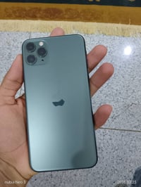 ايفون 11برو ماكس بطارية 85 بلادي مامبدل كلشي بي فيس ايدي شغال نضافة 10...