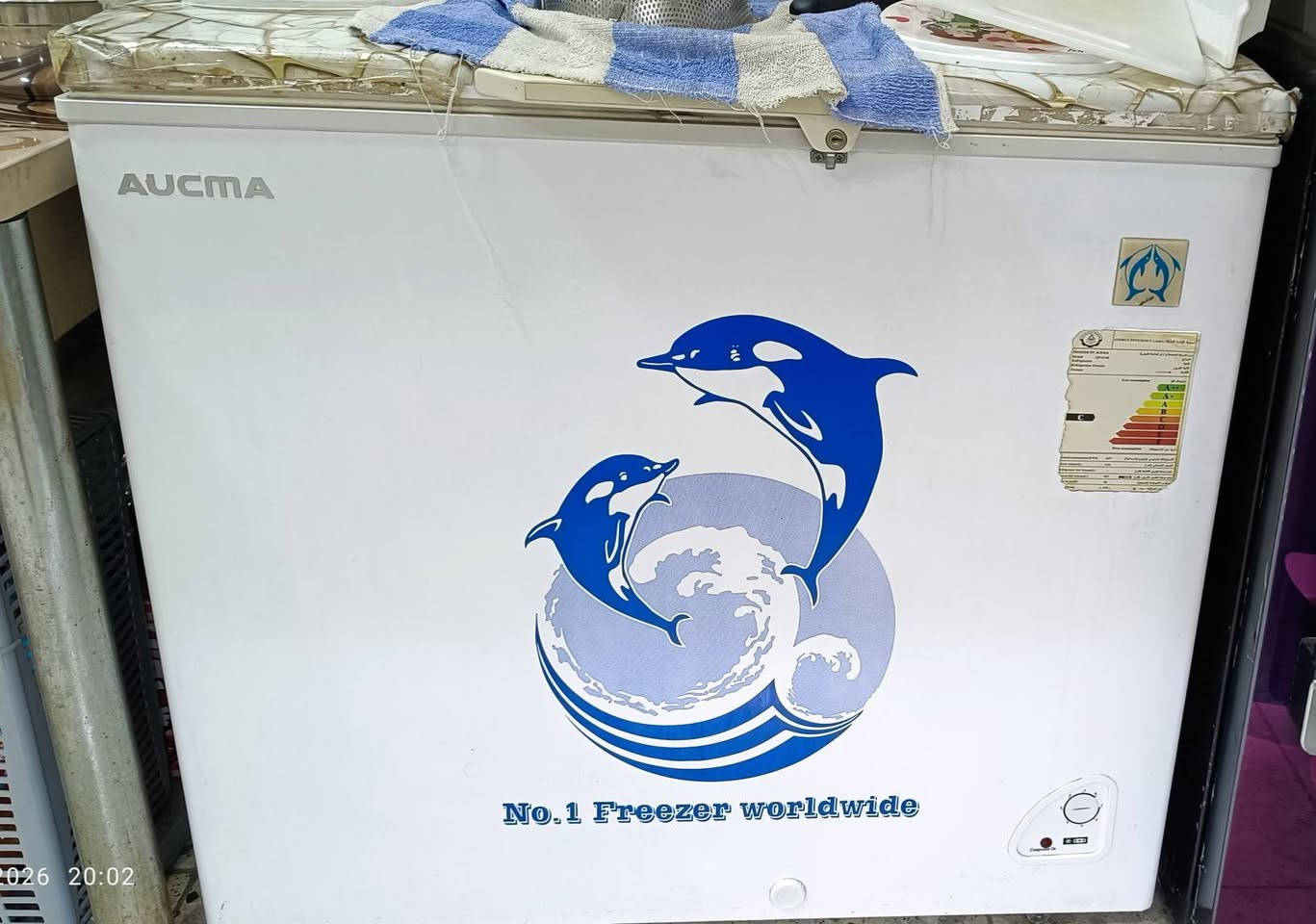 مجمدة 8 قدم ماركة اوكما جدا نظيفه للبيع سعرها 170 الف 
مكاني بغداد حي اور
***********
