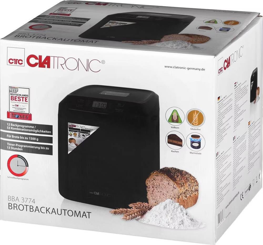 ماكينة صنع الخبز الأوتوماتيكية بالكامل من نوع Clatronic BBA 3774.
 وهي جهاز مصمم لتحضير الخبز والحلويات في المنزل بسهولة عبر دورة كاملة تشمل العجن، التخمير، والخبز. 

أبرز المواصفات والمميزات:
برامج متنوعة: تحتوي على 12 برنامج خبز و53 خيار دمج مختلف، مما يسمح بتحضير أنواع متعددة مثل الخبز الأبيض، خبز القمح الكامل، الخبز الخالي من الغلوتين، الكيك، وحتى المربى.
السعة: تأتي بوعاء خبز سعة 3 لتر، وهو ما يكفي لتحضير أرغفة خبز يصل وزنها إلى 1500 جرام.

التحكم والبرمجة: مزودة بلوحة تحكم إلكترونية وشاشة LCD، مع إمكانية برمجة المؤقت لمدة تصل إلى 13 ساعة مسبقاً للحصول على خبز طازج في الوقت المحدد.

التخصيص: يمكن تعديل مستوى تحمير القشرة (خفيف، متوسط، داكن) وضبط كمية العجين حسب الرغبة.

وظائف إضافية: تشتمل على وظيفة الحفاظ على السخونة لمدة ساعة بعد الانتهاء، ونافذة عرض في الغطاء لمتابعة عملية الخبز. 

سعر المنتج 75 الف دينار فقط.


**إذا كنت صاحب هذا الإعلان وتريد حذفه لأي سبب، رجاءا أرسل رسالة إلى الدعم الفني**