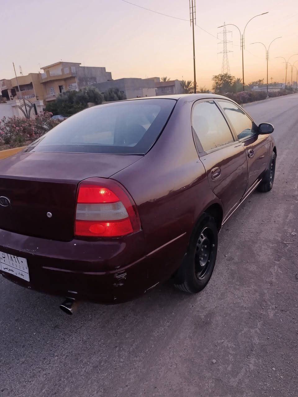 السلام عليكم 
للبيع كيا اسبكترا 2001 رقم بغداد مشروع وطني تحويل ثاني يوم  مكينه 2000  مكفوله لاتنقيص ولاتبخير كير اوتو مكفول تبريد تدفئه شغالات  زوج تايرات جدد صدر امامي وخلفي مكفولات كهربائيات كلها شغاله  سياره جديد مامتعوبه مكان السياره ديالى بعقوبه ***********
