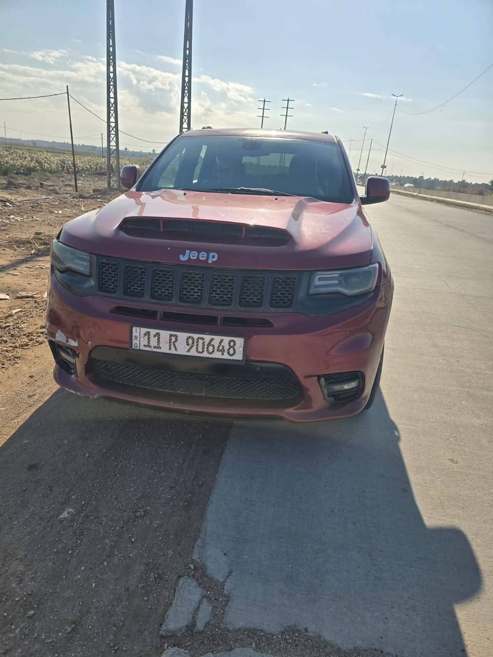 جيب 2012 محدث2021 هيمي فول مواصات السعر 150 الضرر قطعتين جاملغ امامي وخلفي للاستفسار *********** واتس اب
