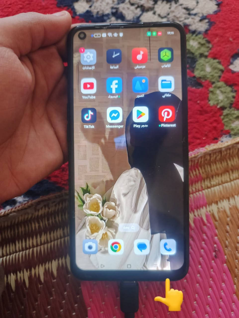 جهاز OPPO A96 الجهاز كلشش نضيف كامره كلشش حلوه 60فريم بالببجي بس وكع عل شاشه شوي بانزين بالطرف وصار بيهه بياض سعر 90 مكاني مدينه الصدر نهايه الاورفلي رقم الهاتف ***********
