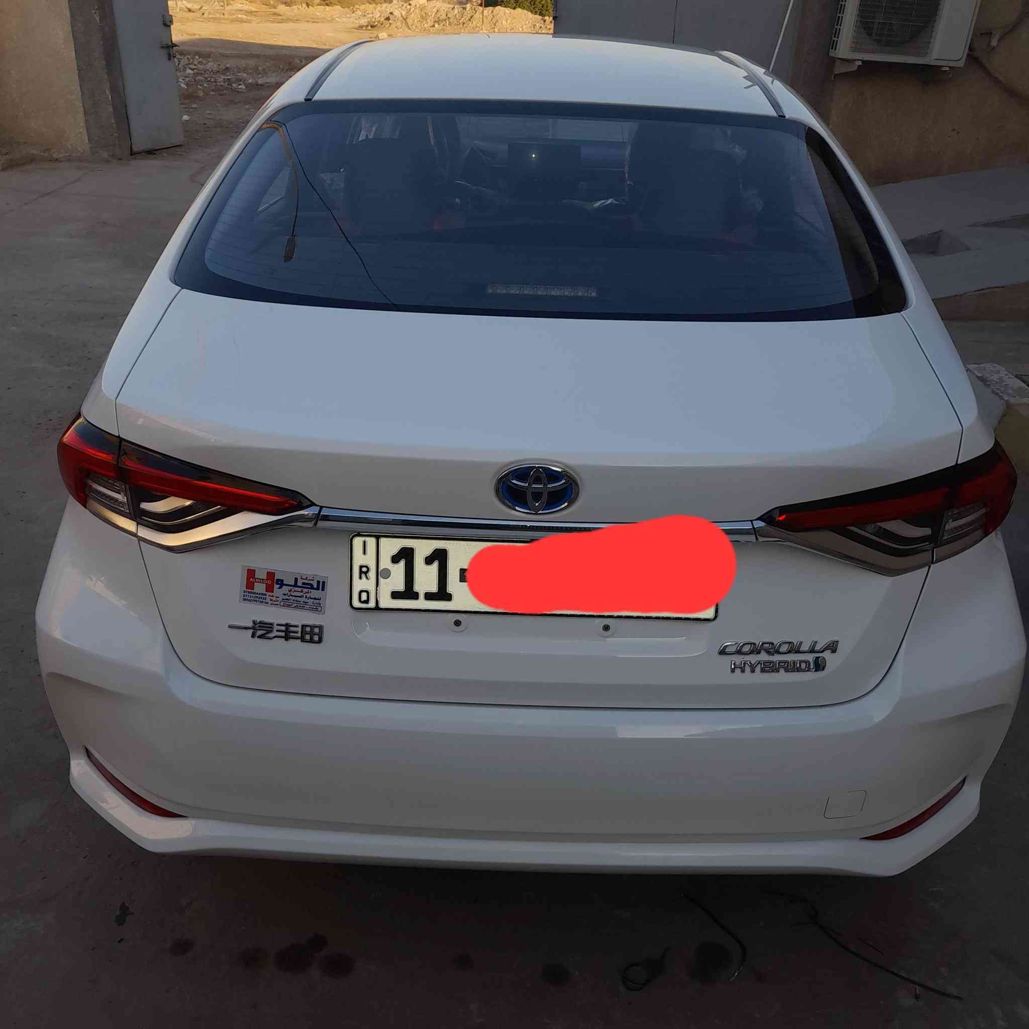 كورلا هايبرد ٢٠٢٤ ماشيه ١٧ الف
مكفوله ماعده طخه بالبنيد كدر اضفر 
شخوط بالدعاميات 
دوشمه جديده 
ارضيه تغليف جلد مع الجنطه مع كامره داش كام 
قماره حديد 
بغداد الدوره
السعر١٤٦
***********
