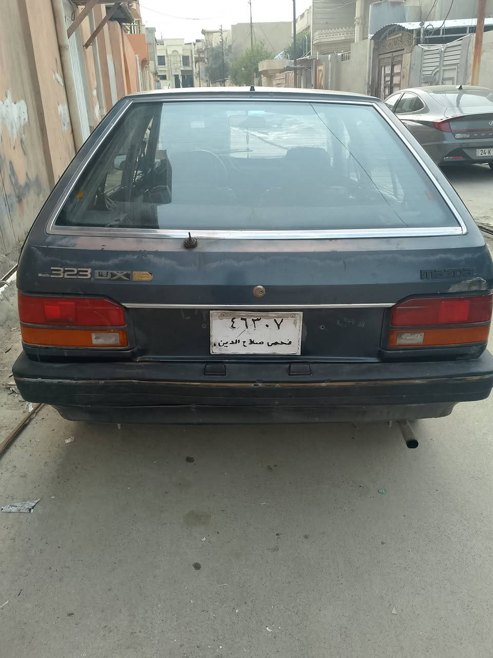 السلام عليكم اخواني انتباه انتباه 

سياره مازدا حجم 323 محرك كير شرط شرط الوكالة والتحويل 
اخواني السياره وضع شركه وضع شركه وضع شركه كلشي بيها يشتغل ما شي اسمه عطل جاهزه من كل النواحي رقم فحص صلاح الدين 
سياره وضع شركه نضيفه كلش 
***********

مكاني موصل الجانب الأيمن
