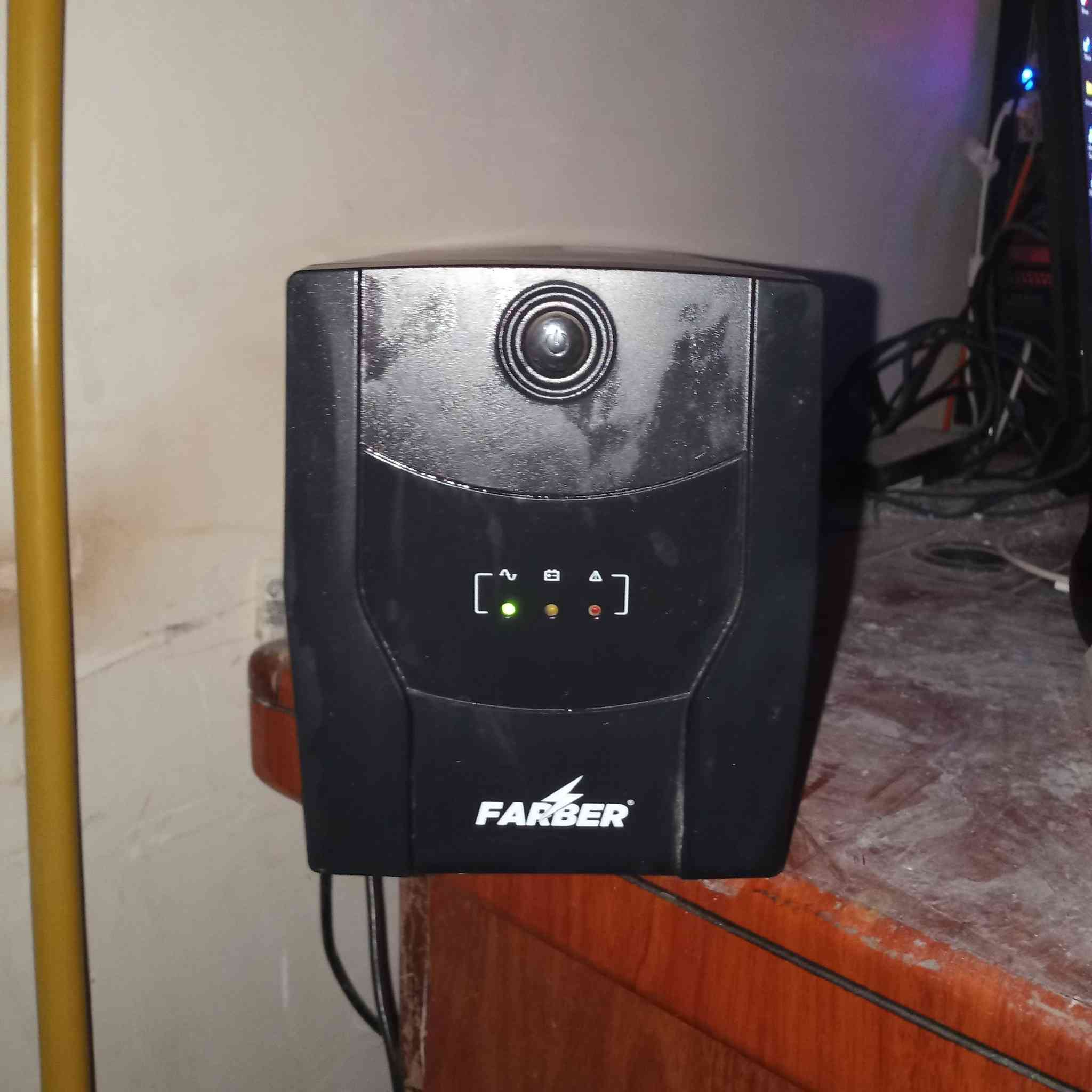 سلام عليكم
UPS Farber 1500va offline 
اوفلاين ١٥٠٠va يحتاج تبديل بطارية
٥٠ الف وبيه مجال
موجود توصيل


**إذا كنت صاحب هذا الإعلان وتريد حذفه لأي سبب، رجاءا أرسل رسالة إلى الدعم الفني**