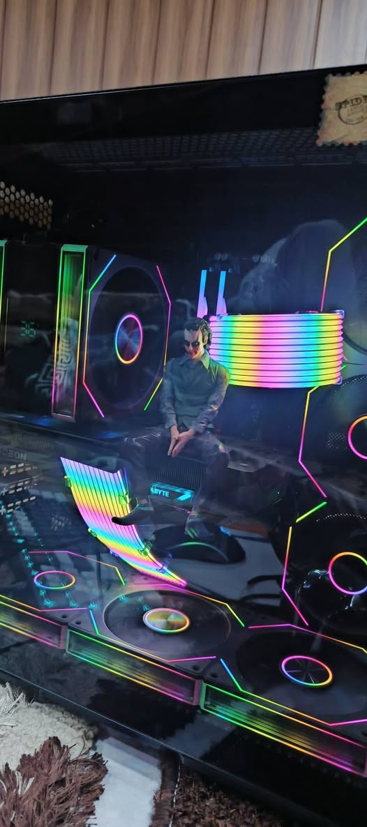 سلام عليكم pc كيمنك ومنتاج كلش قويه مستعمله اقل 8 اشهر RYZEN 5 9600x new
MB: Gigabyte B650m Elite Ax new
+Wifi6e 
Ram: Kingbang RGB 6400mhz 16x2 new

Cpucooler: deepcool ag400 digital plus new 
كارت شاشه RX9060XT8
M.2: crucial p3 plus 1tb gen4 new

Pw: Mass gaming 650w bronze 80plus new

Case: Vector towr A-RGB 7 Fan new.  مكاني كركوك ماعندي توصيل لل اسف خاص مفتوح للجميع


**إذا كنت صاحب هذا الإعلان وتريد حذفه لأي سبب، رجاءا أرسل رسالة إلى الدعم الفني**