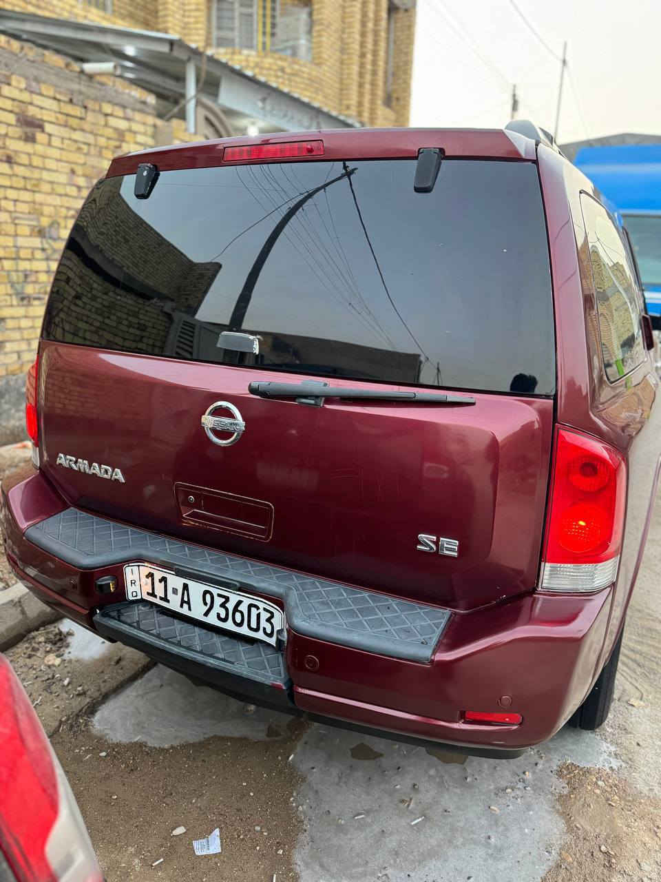 نيسان ارماده
موديل 2010
ماشيه 180 ضبط
مكينه 8💪كير مكفول مكينه مكفوله بحالت الوكاله شرط
السياره وارد امريكي حادث جاملغ خلفي 
مصبوغه عام اثر جراد وشخوط شرط بلا معجون تكم والقماره شرط شرط
بجم كبس جميع قطعهة مامفتوحه ولا برغي 
موصفات كامره حساس 
مري هيتر 
دوس كهرباء 
كشن كهرباء 
شاشه 
لايت زنون بورقه مشتري الله شاهد بوجكترات زنون 
ماء راديتر كل موسم ابدله + دهن شرط اذا مو اصلي ب115 ابدله والله
صدر جديد دسكات كامله ع اخر حبايه 
تبريد وكاله 
معروضه السياره ب110 وبيهة مجال بعافيه ع الياخذهة بسمي بغداد 
مكان السياره كوت 
***********
