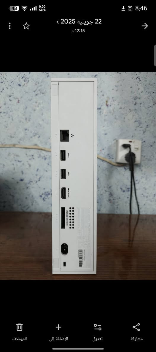 السلام عليكم xbox series s نضيف جدا مع كامل الملحقات hdmi و كيبل التشغيل واليدة الأصلية مالته وكارتونة الجهاز موجودة الجهاز كلش نضيف وما متعوب سعرة 420 وبي مجال مكاني بغداد الزعفرانية


**إذا كنت صاحب هذا الإعلان وتريد حذفه لأي سبب، رجاءا أرسل رسالة إلى الدعم الفني**