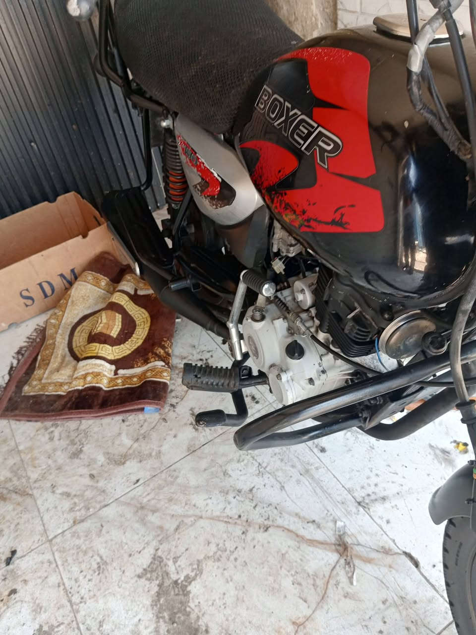 سلام عليكم دراجه بوكسر موديل 22
اوراق ما بيه دراجه ما متعوبه تخبل مكينه ناعمه بيه خيط تبخير بدايته 
سعر 850 وبيه مجال عنواني بغداد مدينة الصدر 
واتساب  ***********
