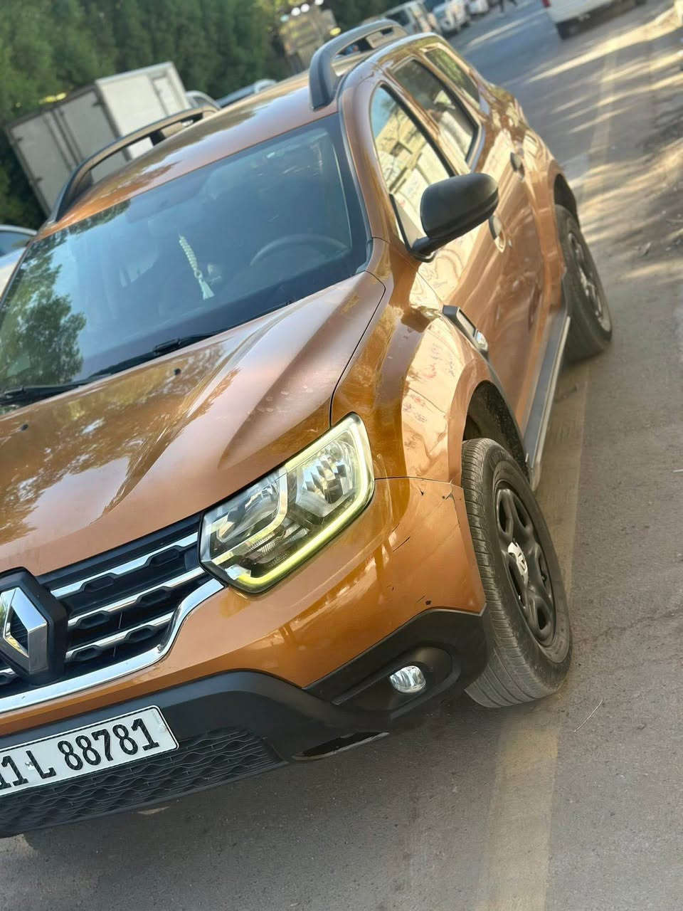 رينو دايستر 2019 ماشيه 40 الف جديده بدون صبغ مدوشمه كاعيه وكشنات يعني كشنات الشركه بعدهن بلجيس سبير منازل بسمي حره رقم جديد مكاني شهداء البياع *********** لون مشمشي مميز السياره كلش جديده شاشه اصليه شادلها لد نهاري بغداد, العراق
