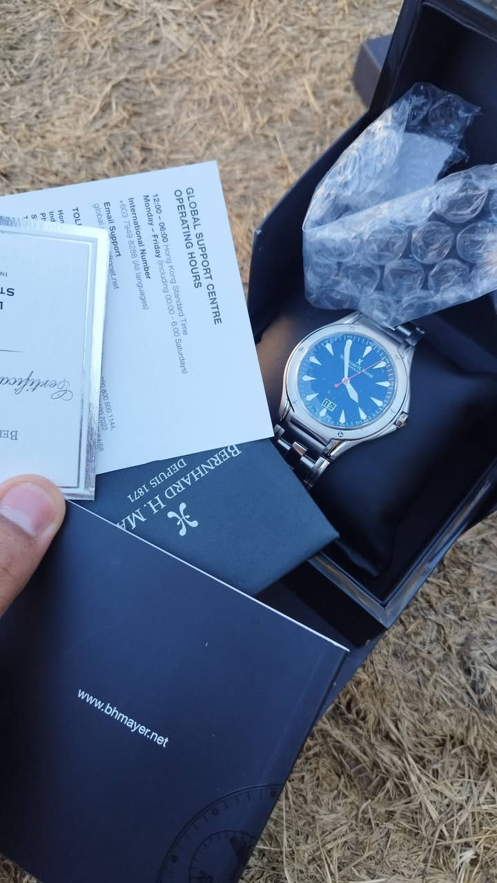 ساعه بيرناد اج ماير اسويسري اصلي لوك شمع بوضع الوكاله معه كافة المرفقات الاصليه سعر 190$


**إذا كنت صاحب هذا الإعلان وتريد حذفه لأي سبب، رجاءا أرسل رسالة إلى الدعم الفني**