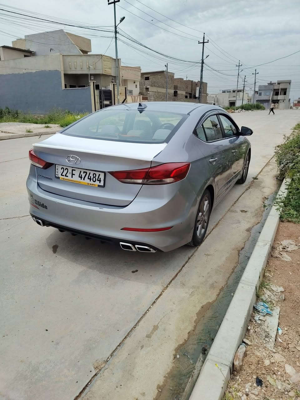 السلام عليكم
النترا وارد امريكي الموديل 2017
 مواصفات نص فول
المكينه 2000دوش كير atm
الضرر قطعة تبديل جاملغ اليسار وا ربع البوند بدون دواخل 
 سيارةجاهزة ونظيفة
السعر المطلوب 117 مكان السيارة الموصل
التواصل واتساب ***********
