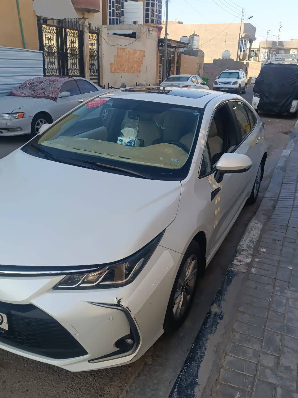 سلام عليكم كورلا خليجي للبيع موديل 24 ماشيه 34  مكاني البصرة *********** سعر 190
