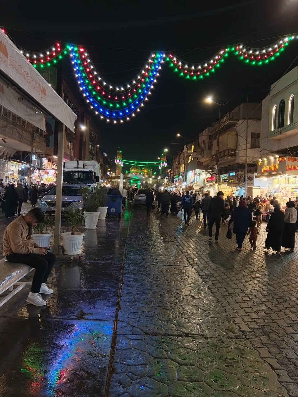 💺 عرض خاص بسعر 22 ألف كل المزارات
بمناسبة العطله وشهر شعبان المبارك 
نعلن لكم 
عن رحلتنا لزيارة العتبات المقدسة    
اليوم  الاول 
سامراء 🕌 سيدمحمد سبع الدجيل  🕌ابراهيم ابن مالك 
الكاظمية المقدسه مبيت فيها 
التوجه الى اولاد مسلم 🕌   🕌كربلاء زياره الامام الحسين🕌 واخيه ابو الفضل العباس مبيت في كربلاء 
اليوم الثالث
التوجه الى السيده شريفه  🕌  النجف الاشرف.🕌 والعوده بسلامه الى السماوه الحبيبه 💒 
بحدث باصات الحديثه والمكيفه🚍🚍
لحجز واستفسارات  اتصال او المراسله 
‏‪***********‬‏
***********
