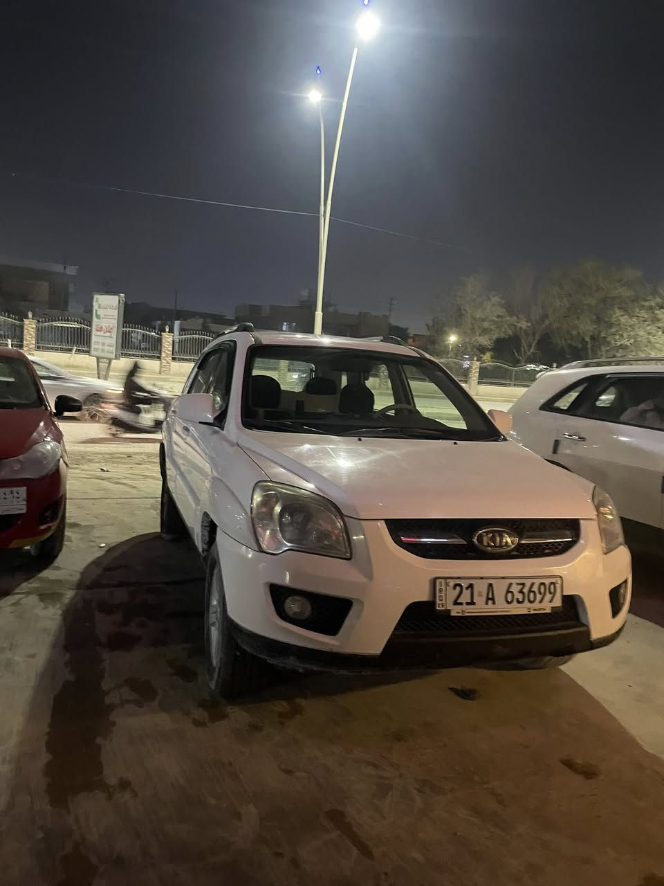 سبورتج 2010خليجي مكفوله من الصبغ والتبديل والضربه رقم سليمانيه دولي هزه جديده ورقم جديد جاهزه بدون اي نقص بيها بارد من يم البكلايت مكاني سامراء  السعر ١٢٨وبي مجال بسيط ***********
