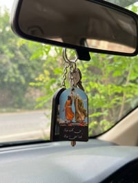 مدالية خشبية • مرآة • عيد الغدير