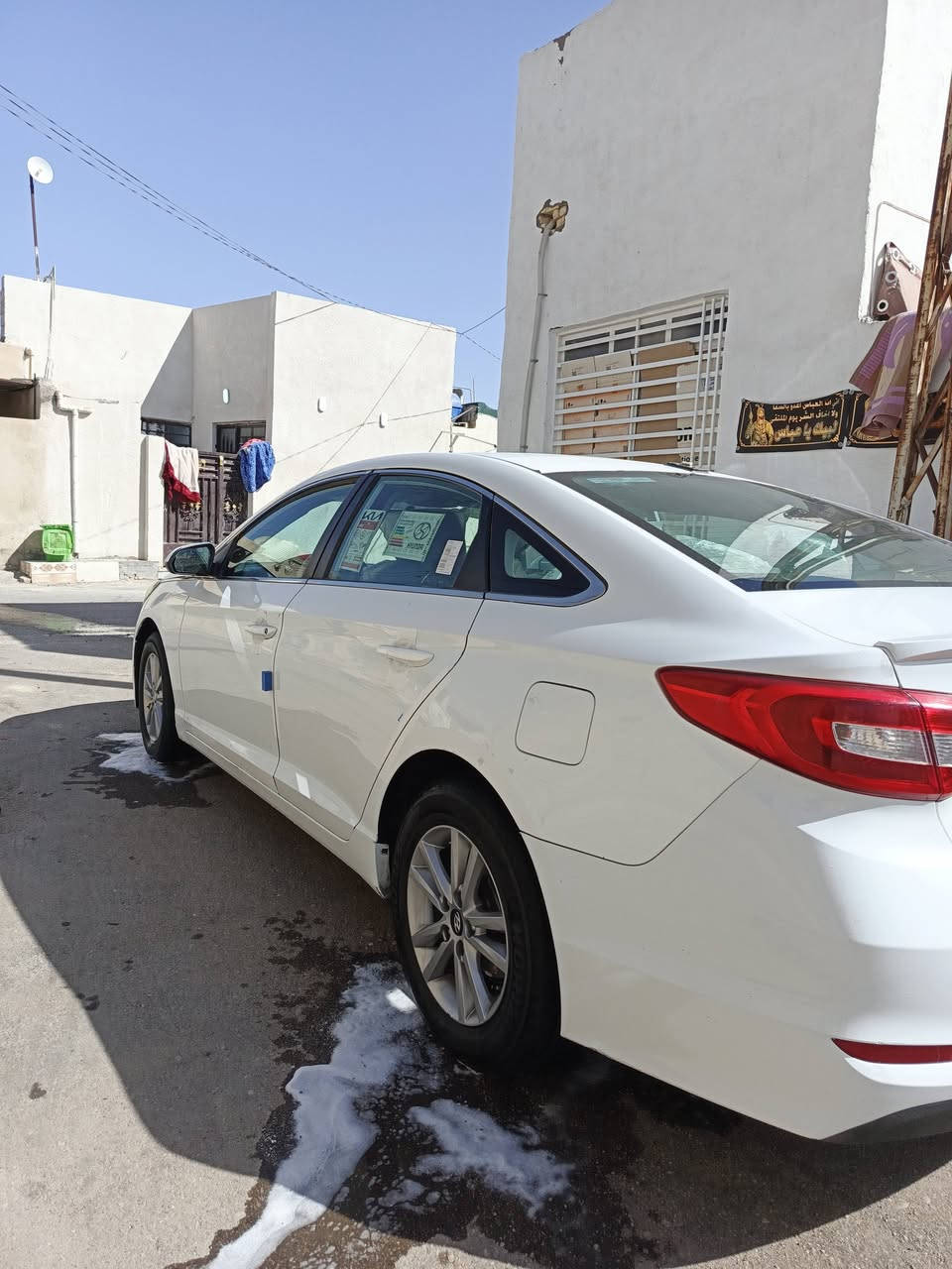 السلام عليكم سوناتا 2015 للبيع وارد أمريكي سياره مبدل بس بنيد والباقي مكفول كفاله عامه محرك 2400 كير حداديه تبريد ثلج سياره خير من الله السعر 110وبيها مجال قليل الاستفسار على هذا الرقم ***********
