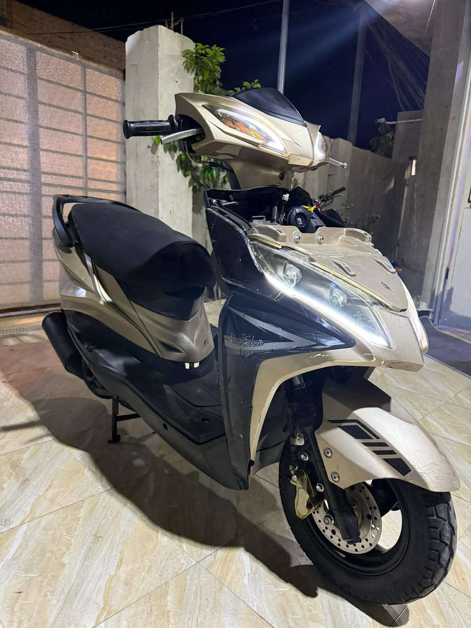 السلام عليكم البيع دراجه سكنس محرك ياباني مكان كربلاء السعر 325 وبيه مجال اتصل وتدلل ***********
