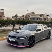 جارجر RT بلاك توب للبيع حادث خفيف كلش جارجر R/T  حادثها دعامية امامية ...