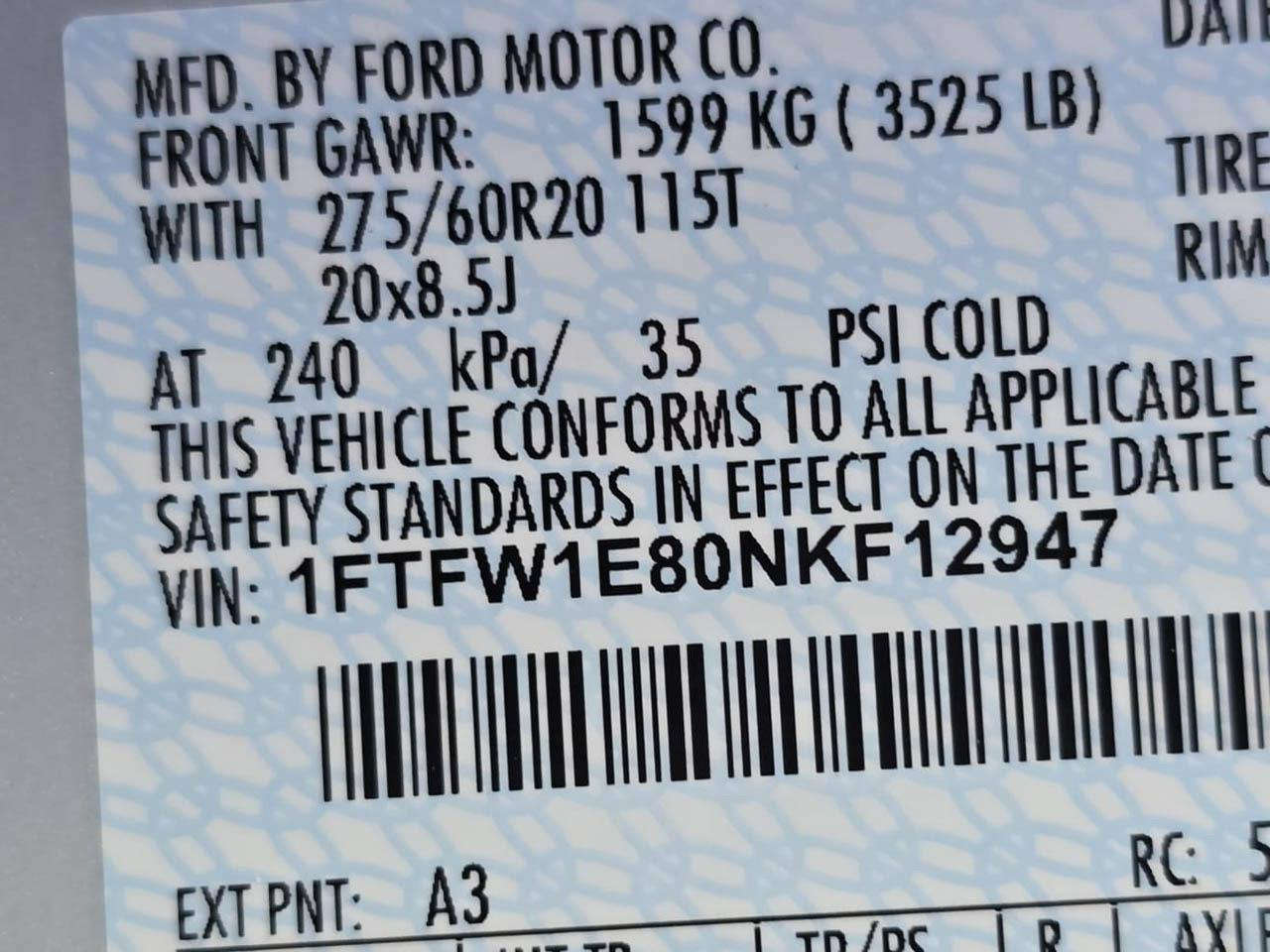 اف150 2022 لاريات ره نك سموكي 3بارجه سبوغه بي ناو كرتن بي به ره شوت پاشو پیش کەبسە بو زانیاری زیاتر  تیل بکە*********** الحمدانية, نينوى
