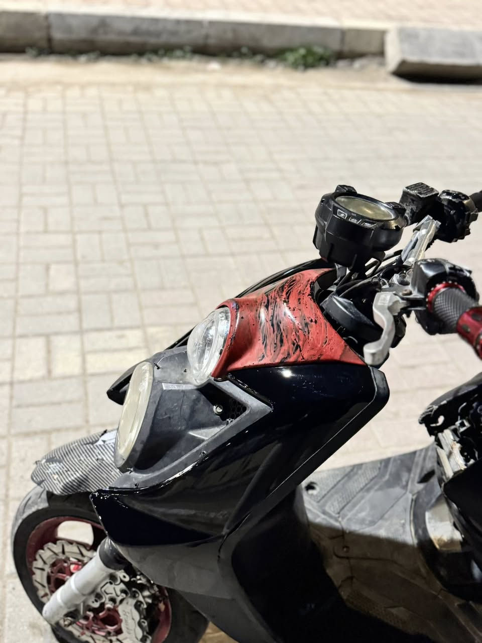 السلام عليكم
سكنس جبلي للبيع 

السعر 800

الدراجه دبلات خلفي رياضي يدات بريك KOSO ستيرن عدل نضيفه حلوه ما بيه اي عطل تاخذه خير من الله 

تجي وتشوف الدراجه احلى من الصوره 

العنوان : الطوبجي حي السلام 

رقم الاتصال :***********

واتساب :***********
