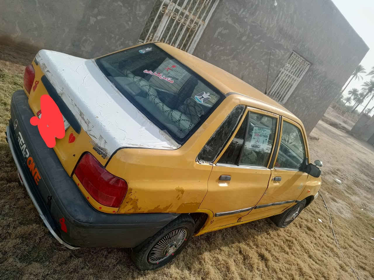 السلام عليكم سايبه البيع موديل 10 رقم بغداد مكينه كير جدد حداديه جديده راعيه موجود بس ما واصله تخم تايرات جدد السياره مكفوله شواصي مكفوله من خياس السياره ما عايزه برغي السعر خاص الرقم *********** مكان ديوانيه غماس
