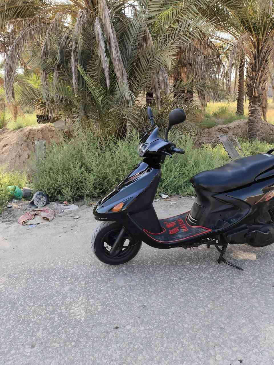 سلام عليكم درجه فراشه البيع درجه حاويه قبل 7 ايام من نازله درجه خير من مكينه خير من الله شلعه ومعدل مكفولة كفاله عامه كهربائية كله شغال الايت عالي ناصي شاير هورن كيلو متر كله شغال سلف هندر كله شغال     مكان بابل الهاشميه             سعر 575 بيها مجال قليل ستفسار ***********
