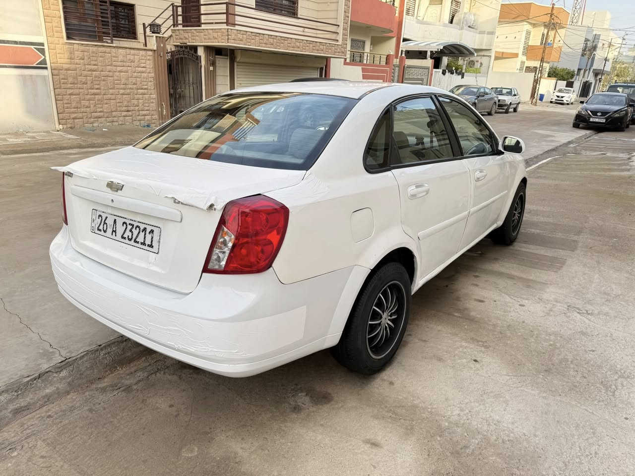 السلام عليكم .. شوفرليت اوبترا موديل 2011 صلاح الدين مشروع وطني (( بأسمي )) سنوية جديدة 2028 هزة جديدة رقم انكليزي گير مكفول محرك جديد حاوية صدر جديد كهربائيات كلها شغالة تبريد ثلج مصبوغة عام شواصي لغود حوض مكفولات السعر( 55 )ورقة وبيها مجال بسيط للطيبين . 
***********
