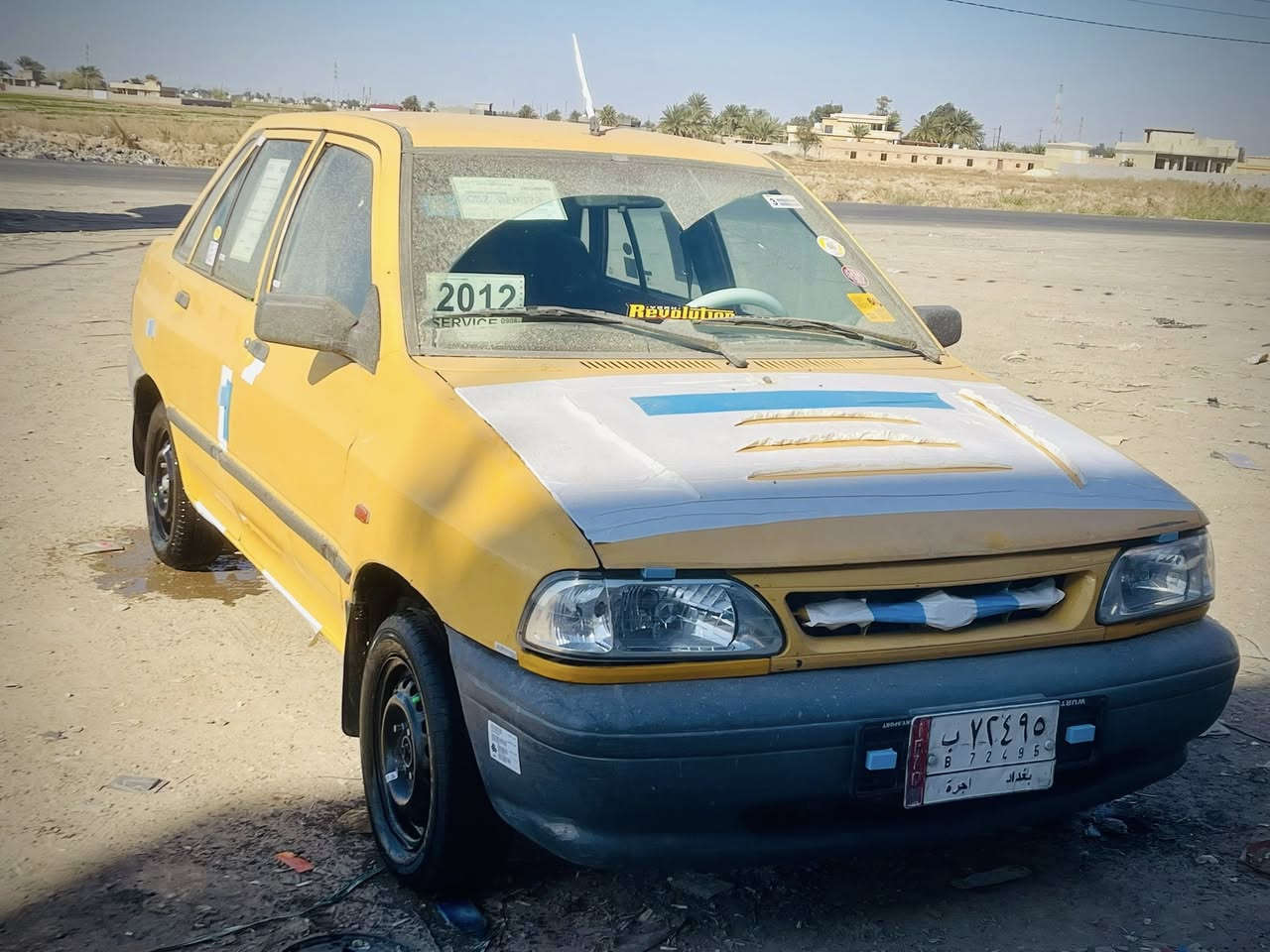 سلام عليكم🙋🏻‍♂️

للبيع سايبه2012💛

السياره مكفوله من الضربه وتبديل وصبغ فقط

شاصي صفحه وحده مفطور ومصلحي مكينه

وكير برايد مكفولات شادهن بيدي لا تنقيص

ولا تبخير صدر امامي خلفي جديد تخم تاير

جديد كهربايات كله شغاله دواخله كلش حلوه

السياره مال جناي تاخذ كبل للشارع سنويه29

بسمي هيه غرامه مصفره السعر26وبيه مجال

بصيط العنوان جسر ديالى تقاطع النهروان 

الستفسار***********☎️
