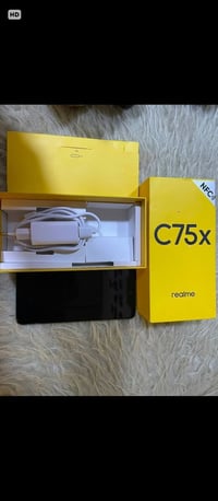 ريلمي C75x • ٢٥٦ جيجا ٨ رام • بطارية ٦٠٠٠ مللي