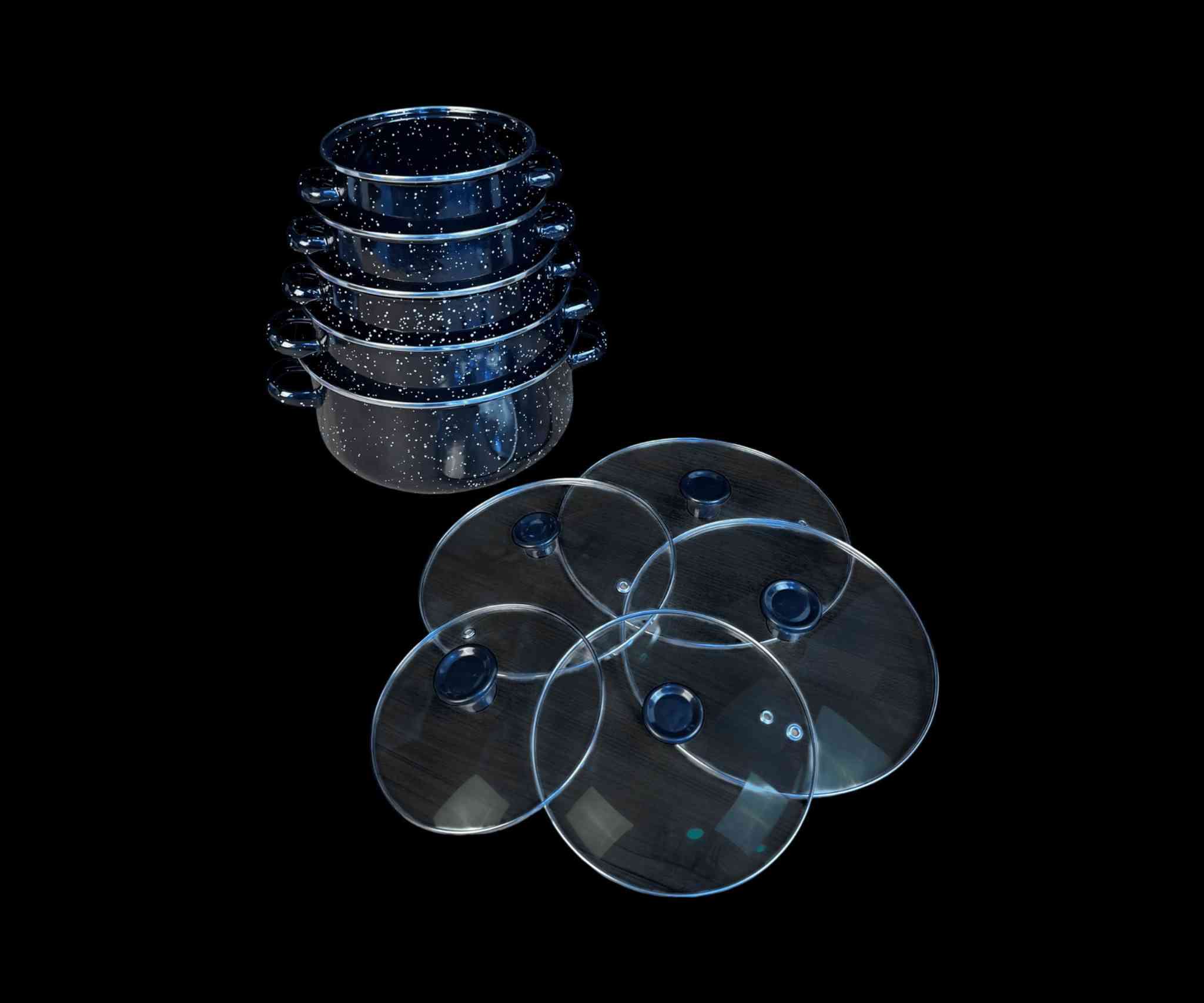 ✨ طقم واحد… وكل احتياجات الطبخ

🍲 5 أحجام مختلفة لكل وصفة

🔥 توزيع حرارة مثالي وطهي متوازن

👀 غطاء زجاجي لمتابعة الطبخ بسهولة

🖤 تصميم مرقّط أنيق يرفع شكل مطبخك

💪 خامة قوية تتحمل الاستخدام اليومي

✔️ خيار مثالي لكل بيت عصري


**إذا كنت صاحب هذا الإعلان وتريد حذفه لأي سبب، رجاءا أرسل رسالة إلى الدعم الفني**