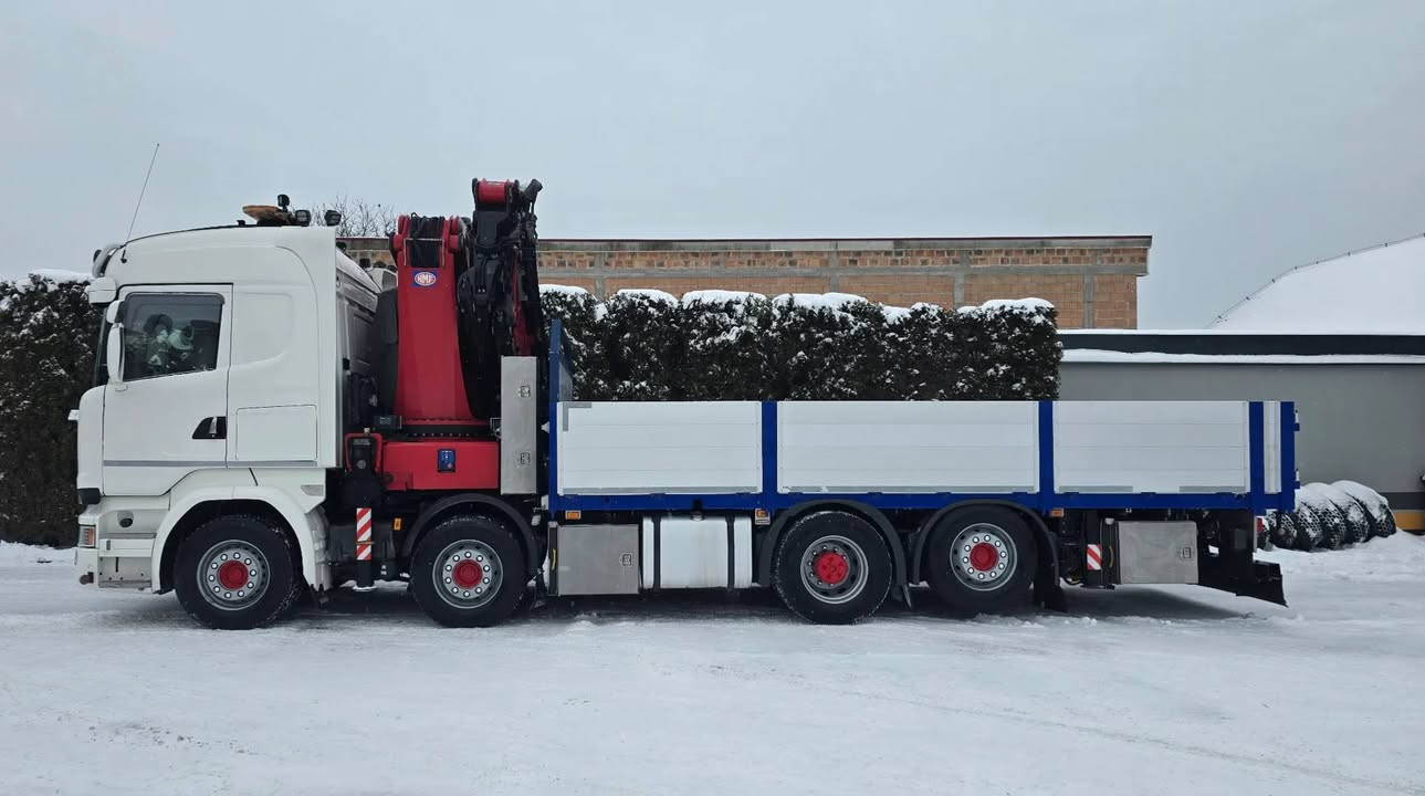 Scania R580
سنة الصنع 2018
كيلومتر 315.000 كم 
ناقل حركة أوتوماتيكي 
قوة المحرك 580 حصان
عدد المحاور 4 
رافعة HMF 8520
قدرة الرفع 16.5 طن
السعر 660 ورقة 
شامل كمرك ونقل


**إذا كنت صاحب هذا الإعلان وتريد حذفه لأي سبب، رجاءا أرسل رسالة إلى الدعم الفني**