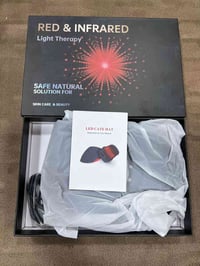 قبعة ضوء أحمر • نمو شعر • فروة الرأس