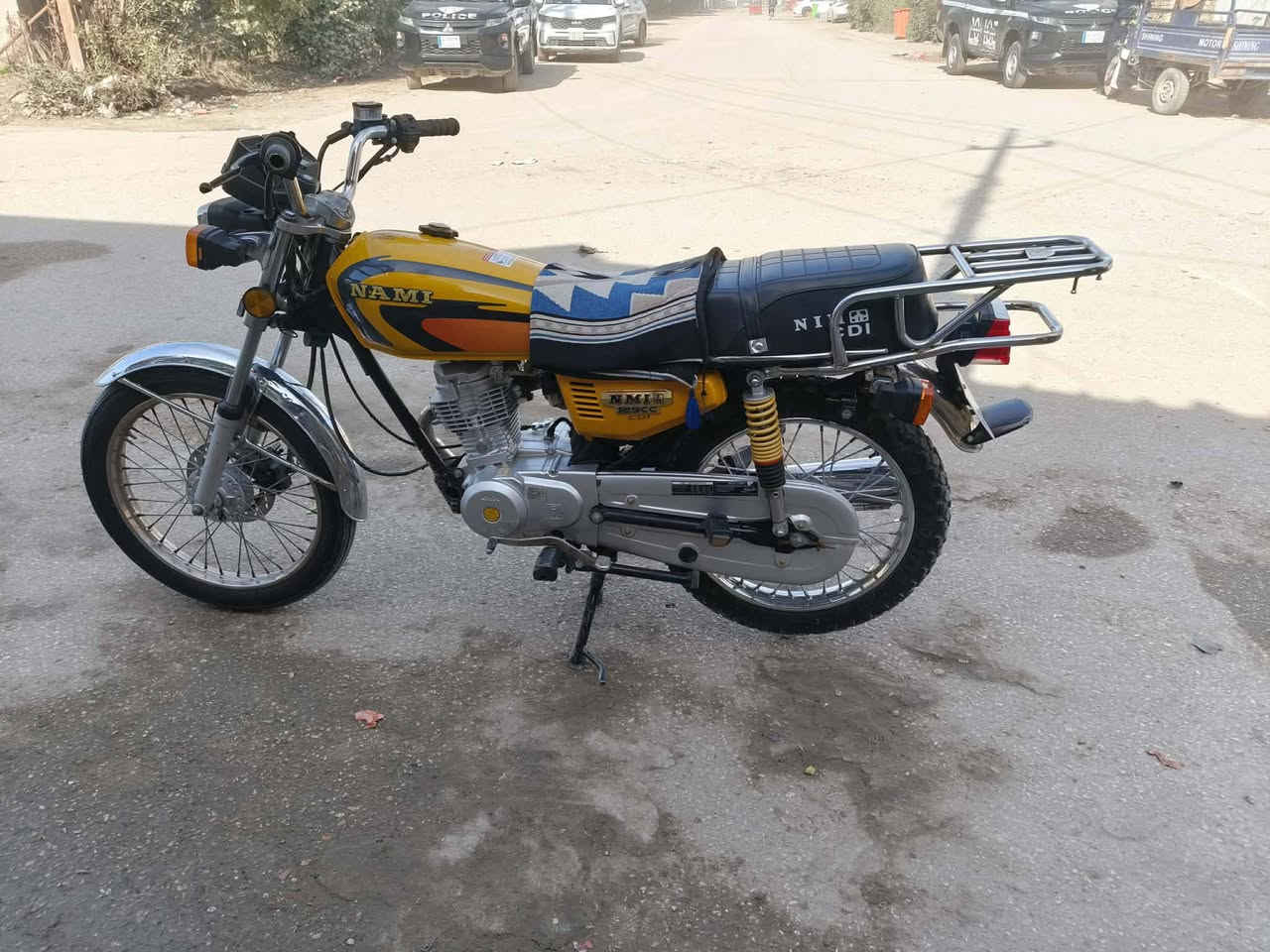 السلام عليكم دراجه نامه متياز غراض شلامجه  دراجه خير من الله كهربائيات كله شغاله مكينه شك الكاع فصله ترعد  ما ناقصه برغي اوراق مديل 2023  سعره ٦٠٠ وبيه مجال شي قليل  لل استفسار اكثر اتصال *********** مكان بابل المدحتيه الحمزه الغربي
