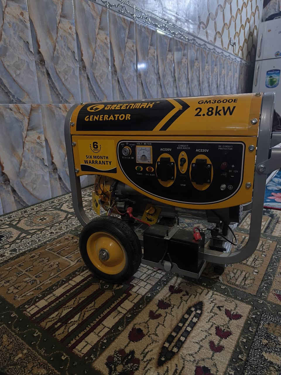 مولده جديده ما مستخدمه 
القدره 12 امبير 
تشغيل عن بعد 
السعر 350 جديده ما مستخدمه نهائياً 
العنوان ديوانيه مركز


**إذا كنت صاحب هذا الإعلان وتريد حذفه لأي سبب، رجاءا أرسل رسالة إلى الدعم الفني**