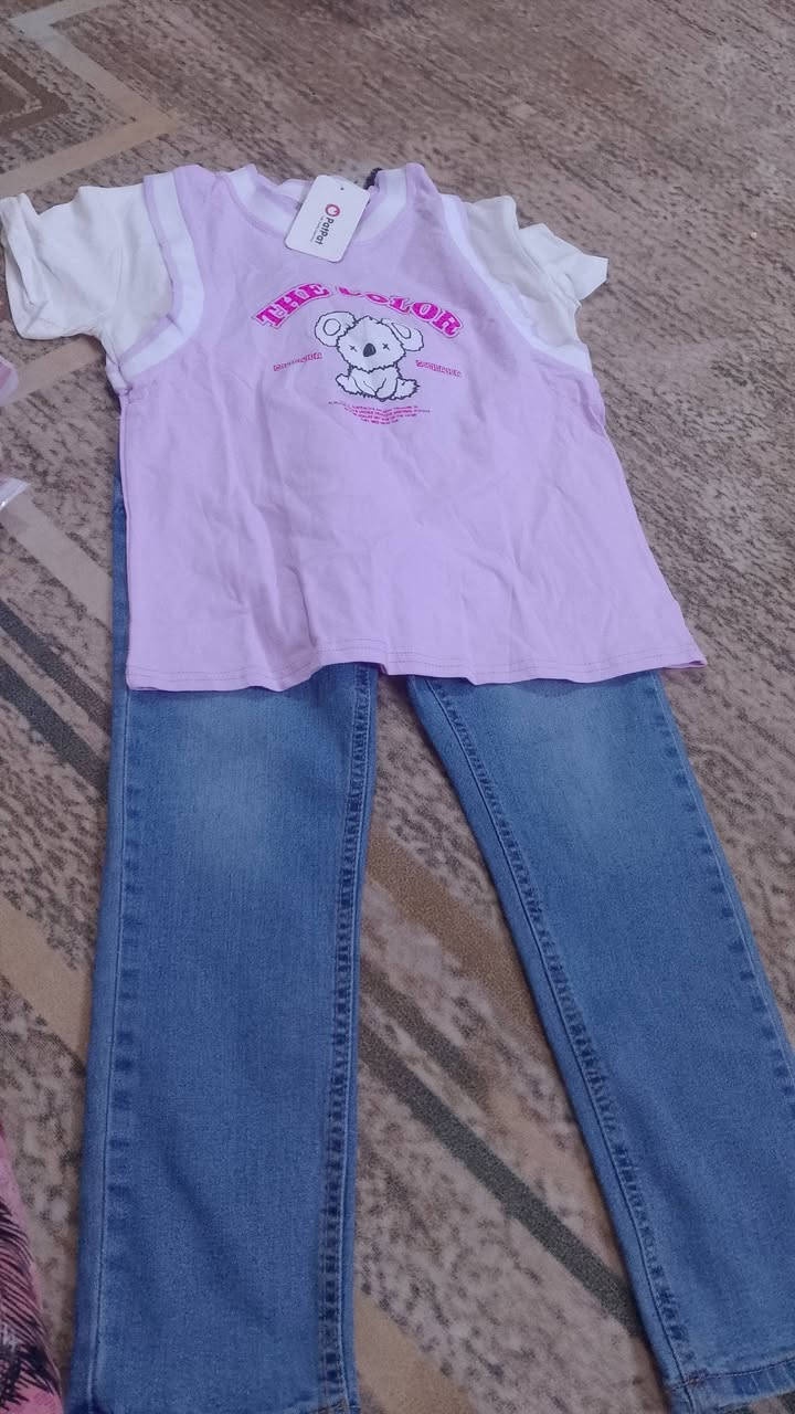 السلام عليكم عندي شلعة ملابس اطفال بات بات قطعتين وبي فستان بناتي 
اشتريته جديد وماكدرت افتح بث واريد ابيعه ب140مع لتوصيل  هاي نماذج من القطع


**إذا كنت صاحب هذا الإعلان وتريد حذفه لأي سبب، رجاءا أرسل رسالة إلى الدعم الفني**