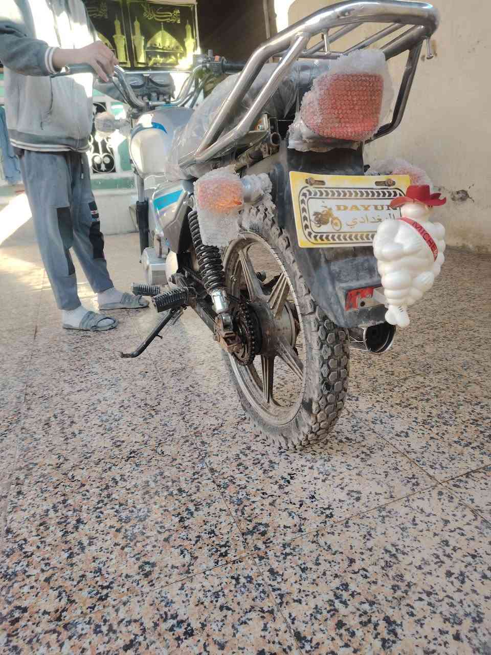 السلام عليكم دراجه دايون عضم 18طالعه ب 21اوراق سكنر دراجه حلوه ومرتبه مكان بابل الحمزه الغربي السعر ب 800 وبيهه مجال ***********
