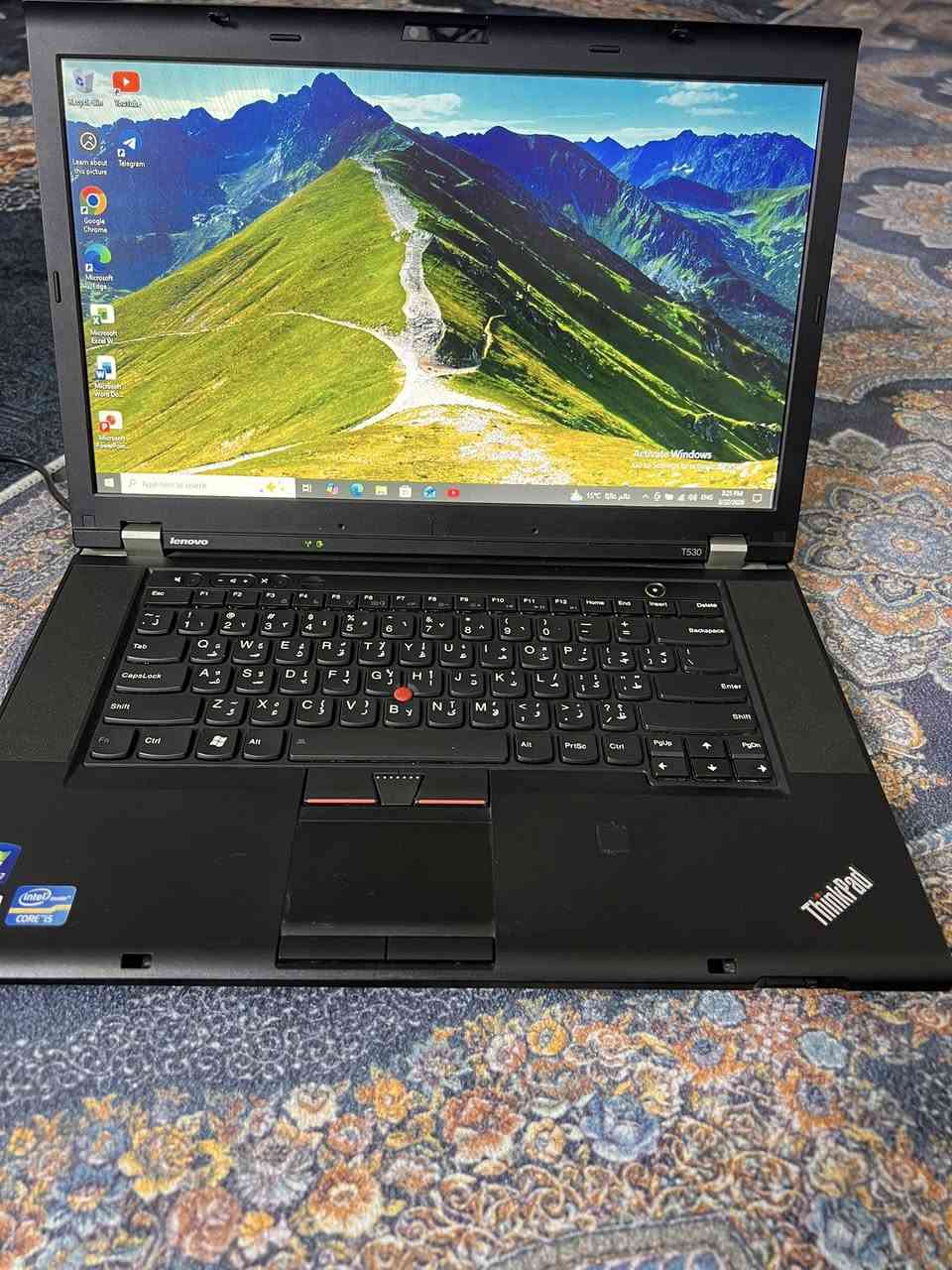 لابتوب Lenovo كما موضح في الصوره مع حقيبه وشاحن السعر 75 الف
العنوان بغداد 
للاستفسار الاتصال على الرقم ***********
