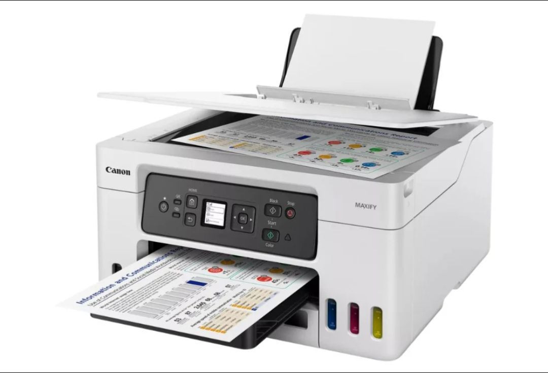 سعر 250 الف استخدام قليل جداً
بيها احبار نصف خزان 
• الطراز : طابعة Canon MAXIFY GX3040 - طابعة نفث الحبر اللاسلكية 3 في 1 MegaTank

• الوظائف : الطباعة / المسح الضوئي / النسخ
• تقنية الطباعة : نفث الحبر (نظام إعادة تعبئة MegaTank)
• دقة الطباعة : تصل إلى 600 × 1200 نقطة في البوصة
• سرعة الطباعة :
– أسود: حتى 18 صورة في الدقيقة
- اللون: حتى 13 صورة في الدقيقة
• الطباعة المزدوجة : يدوية
• الطباعة بدون حدود : مدعومة (A4)

• ميزات النسخ
– الدقة: تصل إلى 600 × 1200 نقطة في البوصة
– نسخ متعددة: حتى 99
- ملائمة الصفحة، مسح الإطار

• ميزات الماسح الضوئي
– النوع: شاحنة مسطحة CIS
– الدقة البصرية: 1200 × 2400 نقطة في البوصة
- عمق اللون: 16 بت داخلي / 8 بت خارجي

• التعامل مع الورق
– درج الإدخال: 100 ورقة
– الدرج الخلفي: 100 ورقة
– درج الإخراج: 100 ورقة
– الأحجام المدعومة: A4، A5، B5، LTR، LGL، الأظرف
- الأنواع المدعومة: عادي، غير لامع، لامع، معاد تدويره

• نظام الحبر
– النوع: خزان ضخم قابل لإعادة التعبئة
– زجاجات الحبر: سلسلة GI-51
- إنتاج الصفحة:
• أسود: ما يصل إلى 6000 صفحة
• ملون: ما يصل إلى 14000 صفحة (إنتاج مركب)

• الاتصال
– لاسلكي: Wi-Fi IEEE802.11b/g/n
– سلكي: USB 2.0
– الطباعة عبر الهاتف المحمول: تطبيق Canon PRINT، وAirPrint، وMopria، وPIXMA Cloud Link

• الشاشة : شاشة LCD مقاس 1.35 بوصة
• لوحة التحكم : الأزرار المادية
• الذاكرة : 128 ميجابايت
• استهلاك الطاقة :
– الطباعة: ~17 واط
– وضع الاستعداد: ~1.0 واط
– النوم: ~0.3 واط

• الأبعاد : 416 × 337 × 231 ملم
• الوزن : 6.6 كجم
• توافق نظام التشغيل : Windows، macOS، ChromeOS

طابعة كانون ماكسيفاي GX3040 اللاسلكية 3 في 1 ذات خزان الحبر القابل لإعادة التعبئة


**إذا كنت صاحب هذا الإعلان وتريد حذفه لأي سبب، رجاءا أرسل رسالة إلى الدعم الفني**
