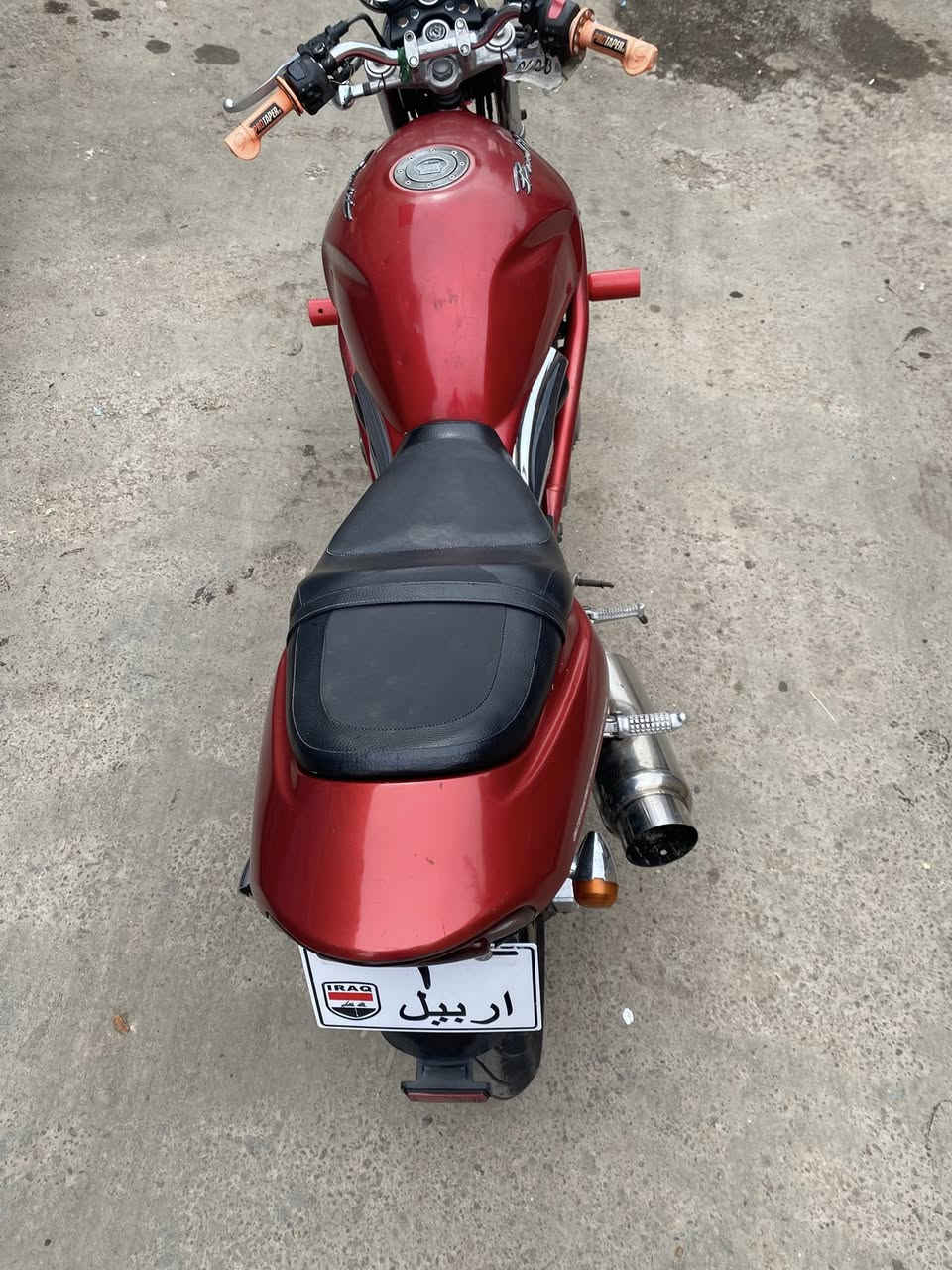 بطح باندا  كرستال2004 جديدة اوراق كامل كلشي بشرط مكينة ماملعوب بيهة ودراجة شوفت عينكم مثل مابصورة ولا حقيقة احلا شي سعر الدراجة طالب بيها مليون 100الف وبيهة مجال الشراي يتصل على رقم 
***********
العنوان جسر المثنى
