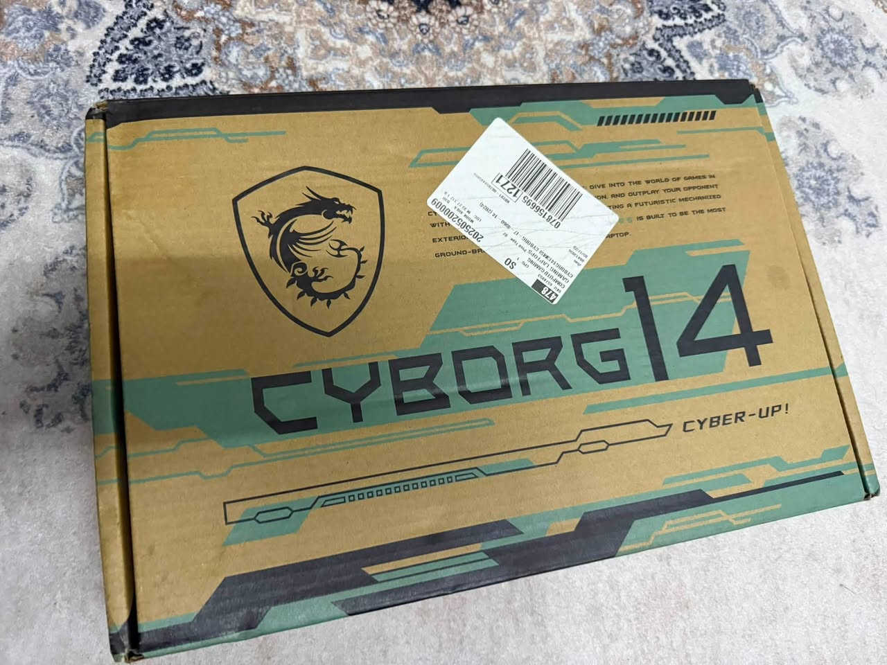 للبيع لابتوب كيمنك
‏LAPTOP MSI CYBORG 14 (openbox)
‏*   CPU - Intel Core i7-13620H - 13th Gen, 10 Cores, 16 Threads, 2.9GHz, Up to 4.9 GHz
‏*   RAM - 32GB DDR5 5200 (16*2)
‏*   STORAGE - 512GB SSD NVMe PCle Gen4
‏*   GPU - NVIDIA Geforce RTX 4060 8GB GDDR6
‏*  Display - IPS 144Hz 14 Inch
‏*   Color - Black
‏*   Keyboard - English-Arabic Backlit/Single Backlit Keyboard (Blue)
‏* OS - Without OS
‏* Battery up to %90
‏* Condition  - 99% Clean
الجهاز حيل حيل نضيف مستخدم قليل . لوك لوك كامله ملحقاته

السعر مليون و300 الف

الموقع اربيل
متوفر توصيل لكافة محافضات اربيل


**إذا كنت صاحب هذا الإعلان وتريد حذفه لأي سبب، رجاءا أرسل رسالة إلى الدعم الفني**