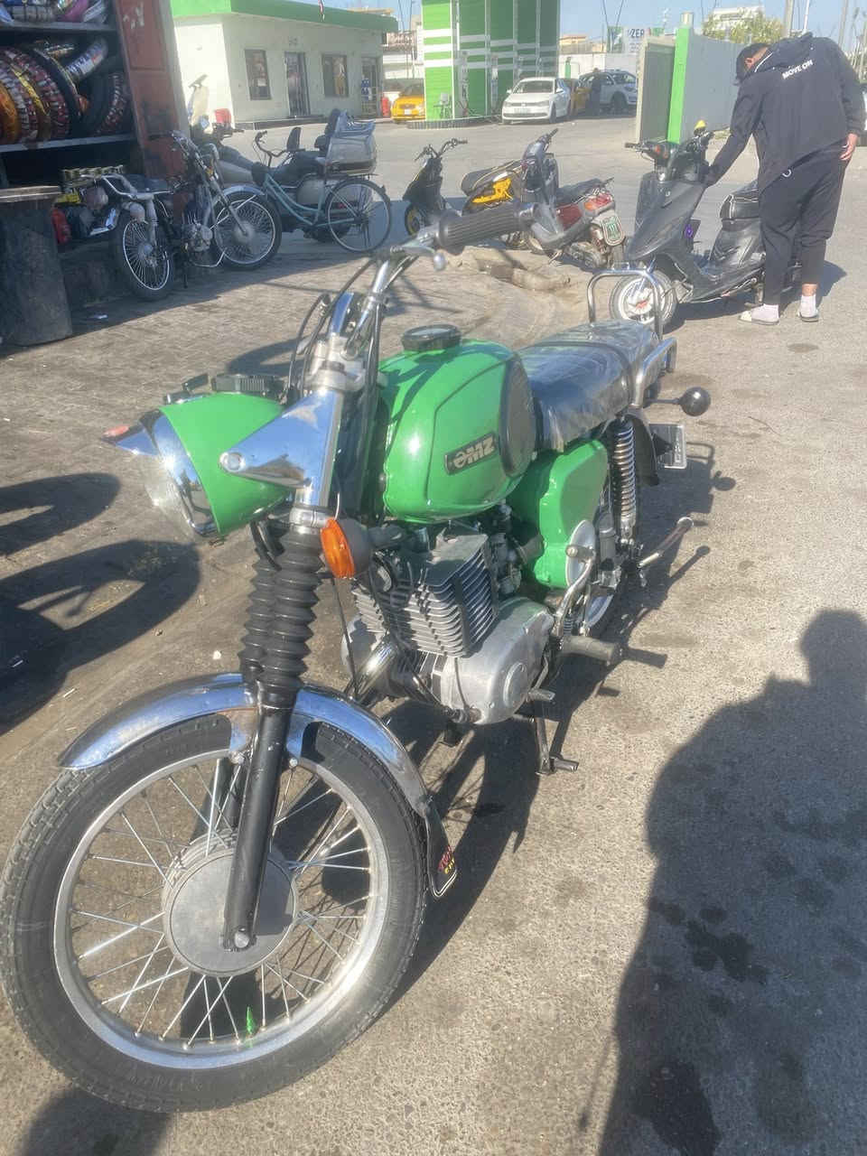 دراجه MZ موديل1981 للبيع مكفوله رقم انكليزي تحويل ثاني يوم رقم فقط اجاوب ***********
