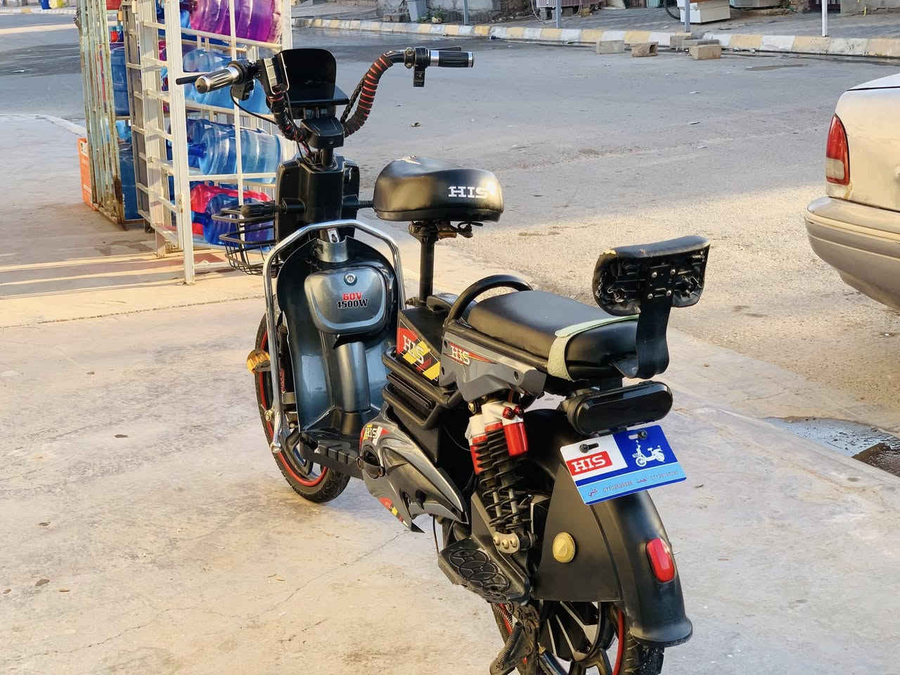 دراجه شحن نضافه مثل ما تشوف بطاريات عل فحص وأربعه كير الكهربا كله شغال ً/السعر🔓300 الرقم ***********
