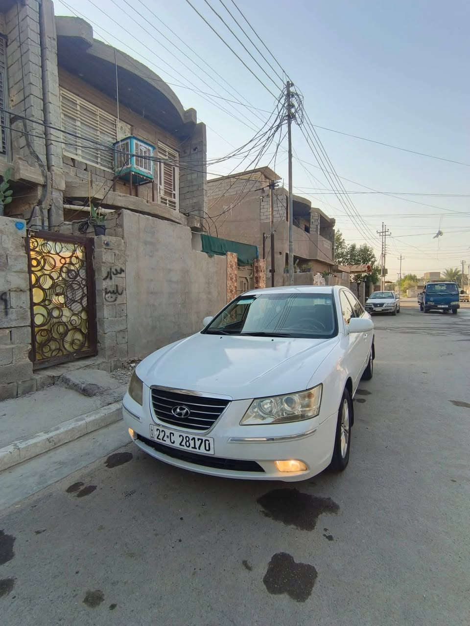 السلام عليكم سوناته مديل 2009 مكينه 2400 خيرمن الله صدر 100/٨٠ بيهه اربع قطع صبغ للجماليه ابيع حزام بسمي رقم أربيل انكليزي داخل أسود مخمل السياره وارد خليجي مابيهه ضربه تبريد شغال سياره مال جناي كير اوتماتيك ويلكب السياره رقم التليفون *********** مكان بغداد الشرطه الخامسه السعر 108وبيهه مجال قليل
