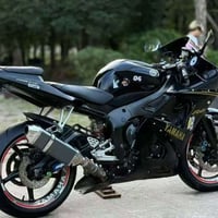 Yamaha R6S-2005 ضمان گیر مکینە بدون حادث  سعر -٢٧ورقە هزا دراجە لیس مو...