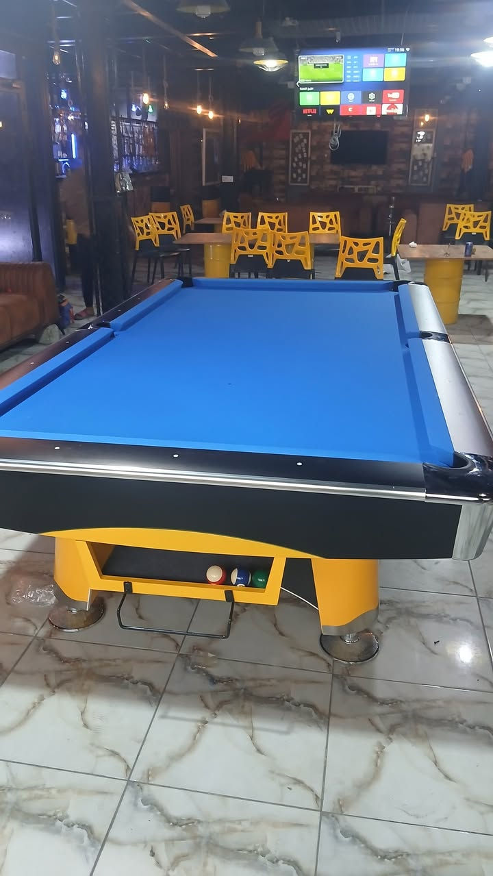 يتوفر بليارد جديد باللون الصفر والسود والكميه محدوده 
وكاله عالميه SN
للتواصل والاستفسار 
***********
***********
يتوفر وتساب
