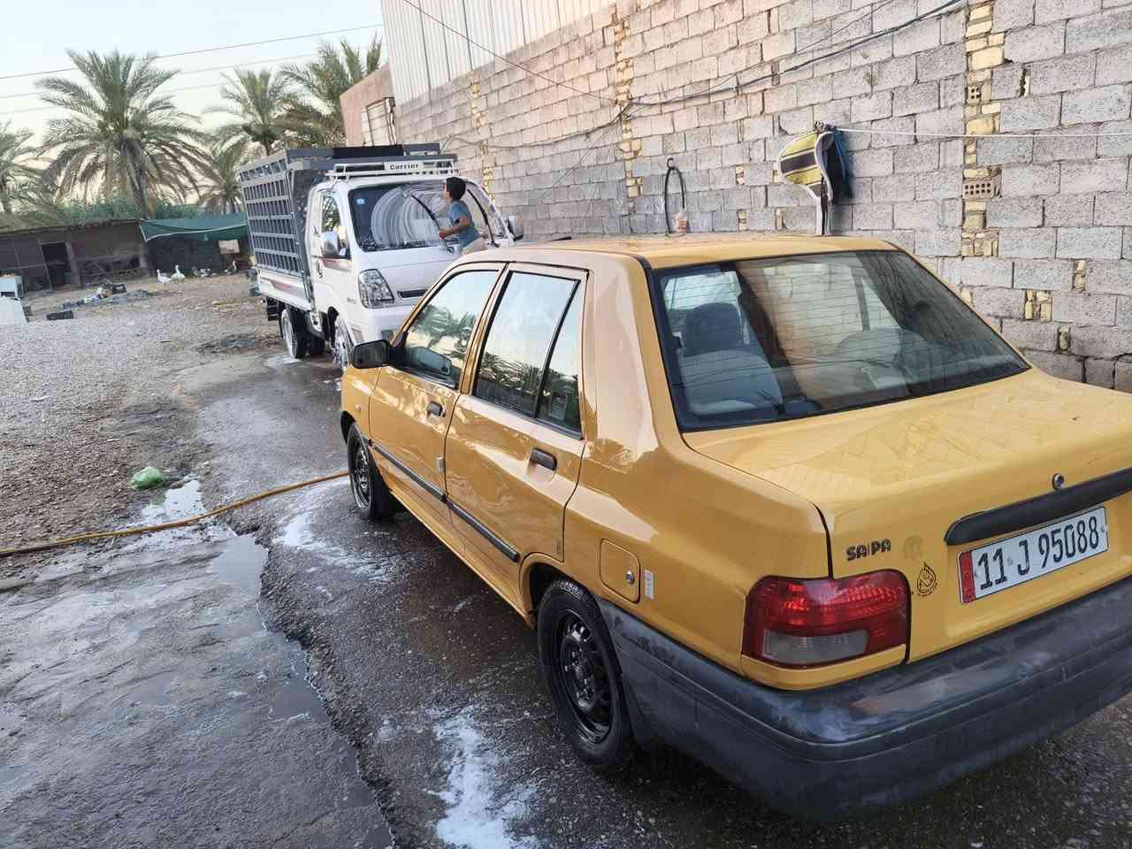 الاسلام عليكم
سايبة للبيع السيارة جاهزة كبل للشارع
تبريد ثلج كير مكينة خير من الله والسيارة كلهة علبلاد 
مصفرة هية وغرامات تحويل ثاني يوم
السعر ٣٥وبيهة مجال مكاني بغداد الشعب قرب صيطرت الشعب
رقمي ***********
