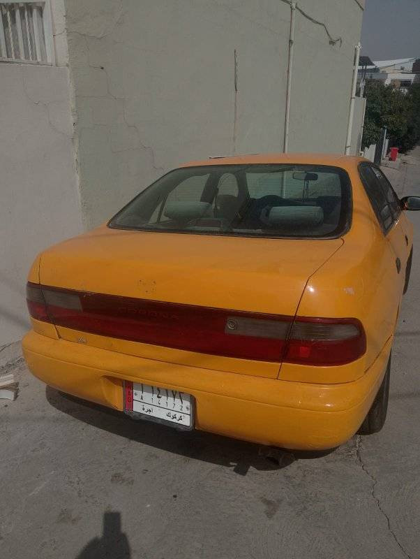 سيار كورلا ياباني  للبيع تكسي موديل 1995 رقم كركوك ألماني اليف عاج كير اتوماتيك  محرك كير بشرط سنوية ضايع عندها فقدان  شرط تحويل او وكالة سيار مابي اي عيب وين تروح روح سيار جاهز  بدون ضرب كهربائي شغل جام كهربائي  الربيع طايات جديد السعر 33 بي مجال   الي العنوان كركوك شري خابر***********
