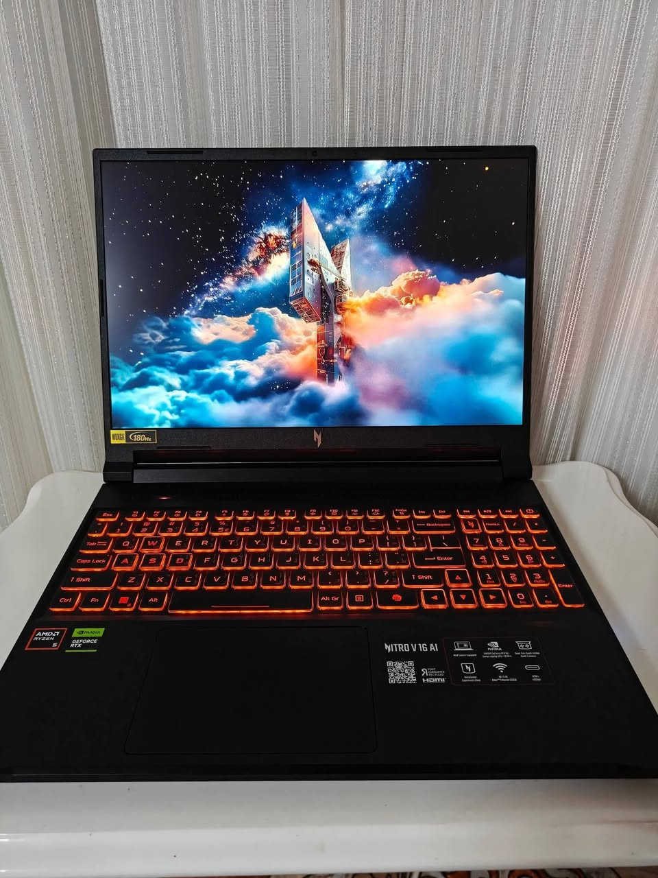 OpenBox
Acer Nitro V 16 AI

AMD Ryzen™™

5 240

16.1 180Hz

(FullHD)

GPU

NVIDIA RTX 5050 8GB

RAM 16GB DDR5

SSD 512GB

السعر مليون و 250 قفل
للتواصل ***********
